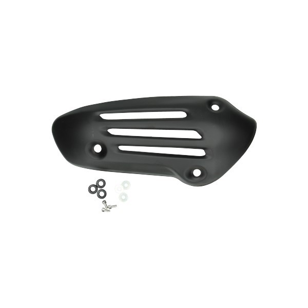 hitteschild uitlaat euro-4/5 zwart mat primavera, sco piaggio 4t-3v I-get, sprint 4t (euro4)