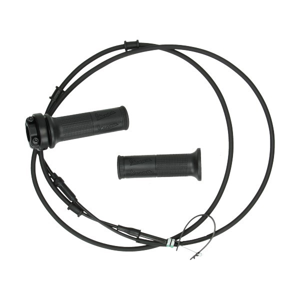 gashendel Piaggio origineel + gaskabel euro-4 primavera 4t-3v, sprint 4t (euro4) cm258209