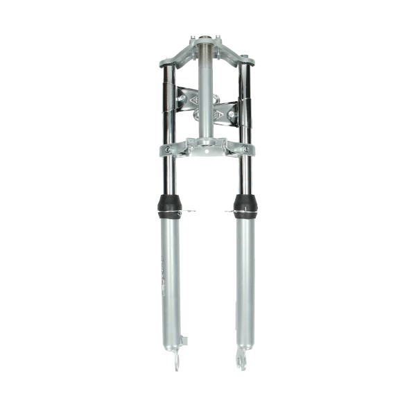 voorvork ebr kort breed compleet zilver puch maxi