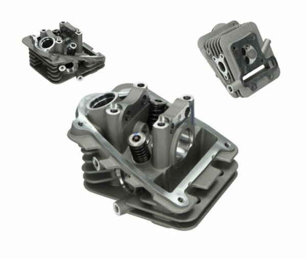 cilinderkop + kleppen euro-4 liberty IGET, primavera 4t iget, sprint 4t-3v, zip 4t [euro4]