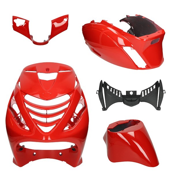 plaatwerkset DMP model SP EVO-1 scarlet rood 5-delig zip2000