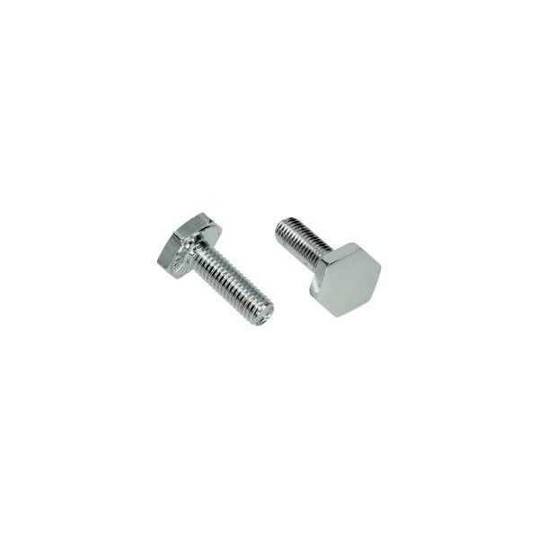 boutset bovenplaat voorvork chroom 2pcs puch maxi