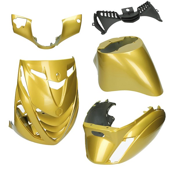 plaatwerkset DMP model SP EVO-1 model SP goud/geel goud 5-delig zip2000
