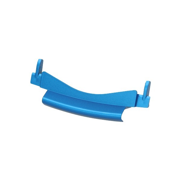 sierstrip Piaggio origineel midden voorscherm boven blauw elettrica cm298505=op=op