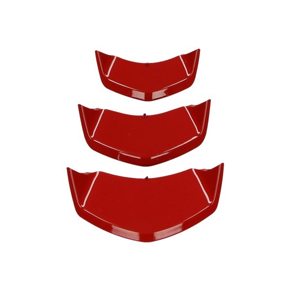 sierstripset DMP voorscherm midden euro-4/5 rood primavera, sprint