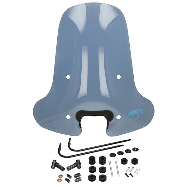 windscherm DMP met bevestigingsset hoog Mod, Orig 70cm smoke zip2000