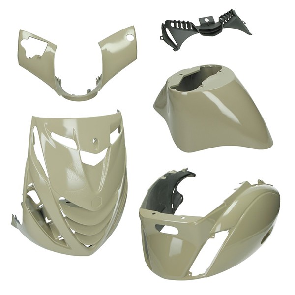 plaatwerkset DMP model SP EVO-1 Mocha Beige 5-delig zip2000