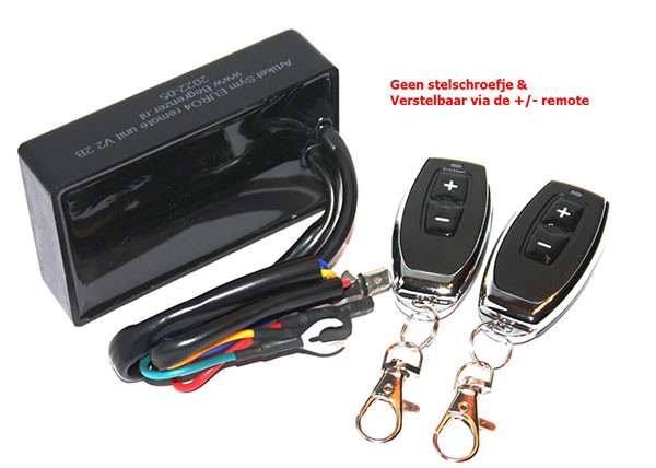toerenbegrenzer euro-b regelbaar + afstandsbediening cdi euro-3/4/5 rst 2.0 agility