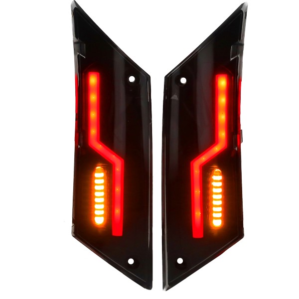 knipperlichtset Power1 led tube E-keur EVO-1 achter smoke zip2000