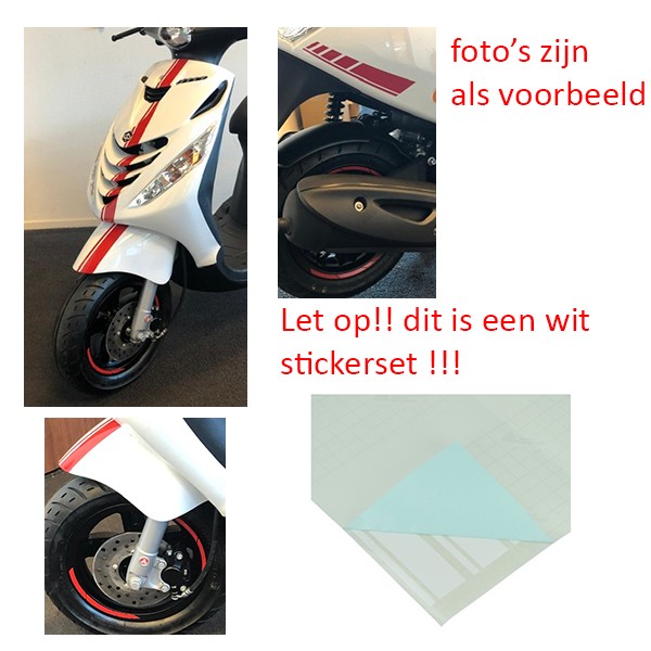 stickerset sport euro-2/4/5 AMG wit 14-delig zip2000