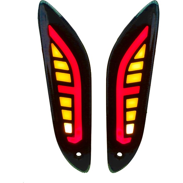 knipperlichtset Power1 led sport tube E-keur achter smoke primavera, sprint