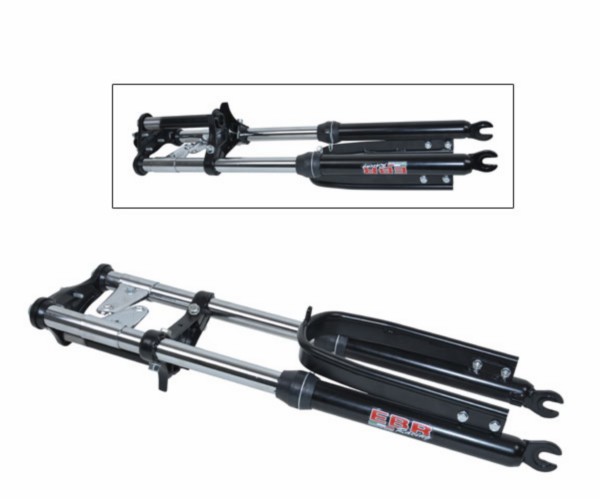 voorvork ebr lang breed versterkt + stabilisator compleet zwart puch maxi 540