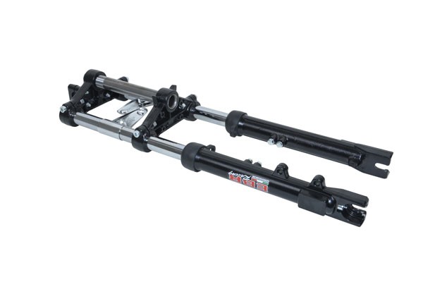 voorvork ebr aluminium hydraulisch lang compleet zwart puch maxi 540