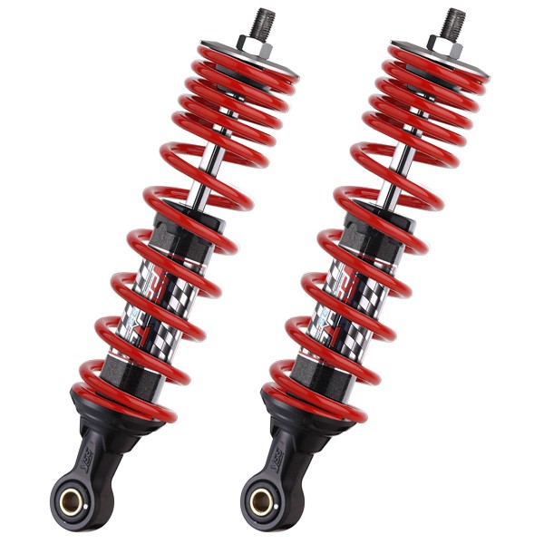 schokbrekerset yss hybrid DTG maxi scooter achter 340mm rood grand dink, gts, gts 125cc, gts 250cc, gts super 300cc tb220-340p-02-85