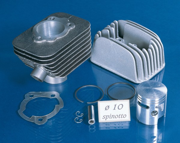cilinder met kop polini breed 46mm-p10 bromfiets vespa 140.0066/10