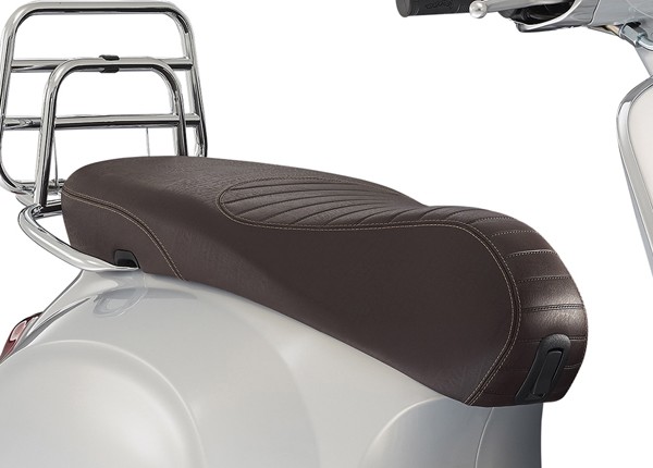 buddyseat Piaggio origineel compleet bruin primavera touring 1b002192