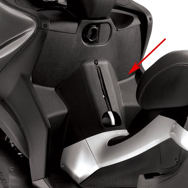 beenschild Piaggio origineel mp3 500cc sport, mp3-125cc, mp3-250cc, mp3-300cc, mp3-400cc 653705000c