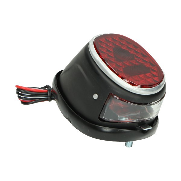 achterlicht ot compleet +rubber zwart puch maxi, ms50, mv50