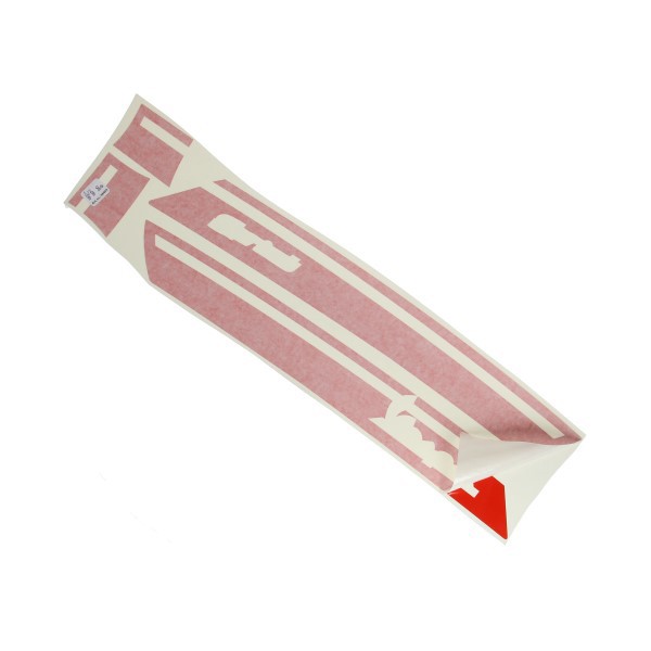 stickerset zijscherm rood sprint