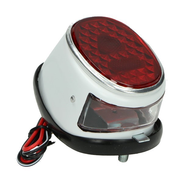 achterlicht ot compleet +rubber wit puch maxi, ms50, mv50, puch