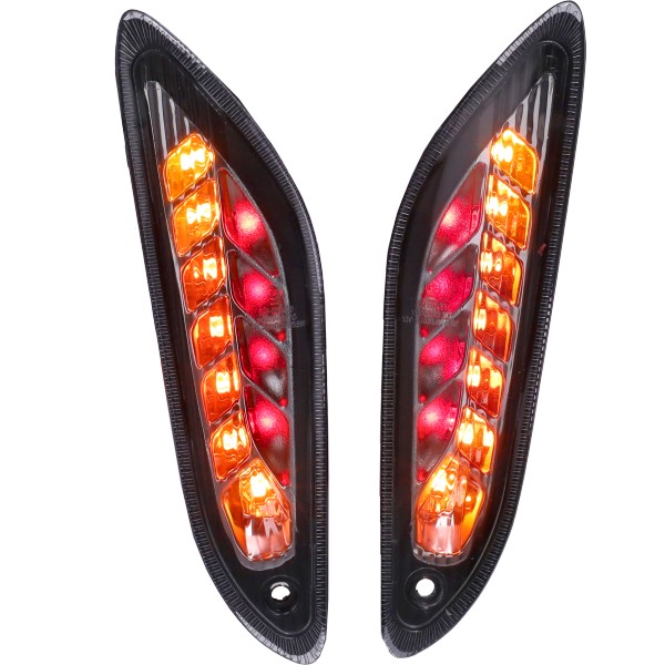 knipperlichtset DMP e-keur + dagrijverlichting achter smoke primavera, sprint