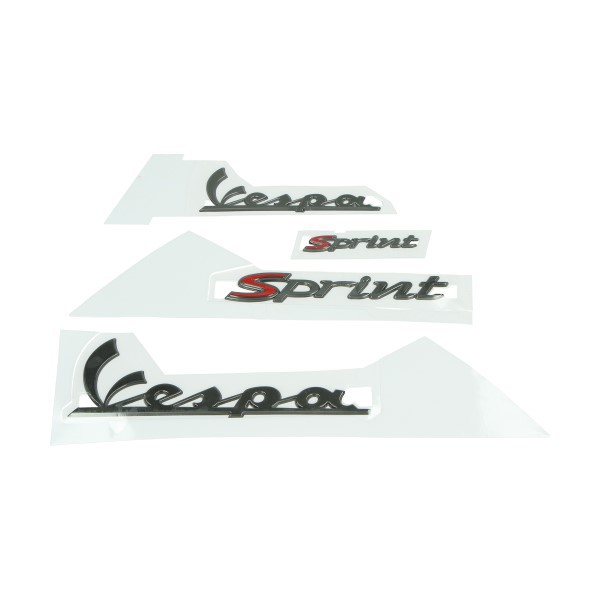 stickerset vespa smoke 4-delig sprint