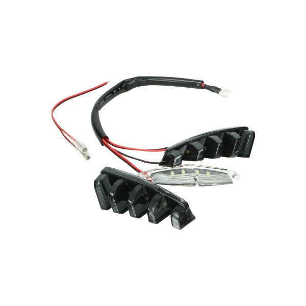 led verlichting DMP voorscherm boven (grill) smoke 3-delig zip sp, zip2000