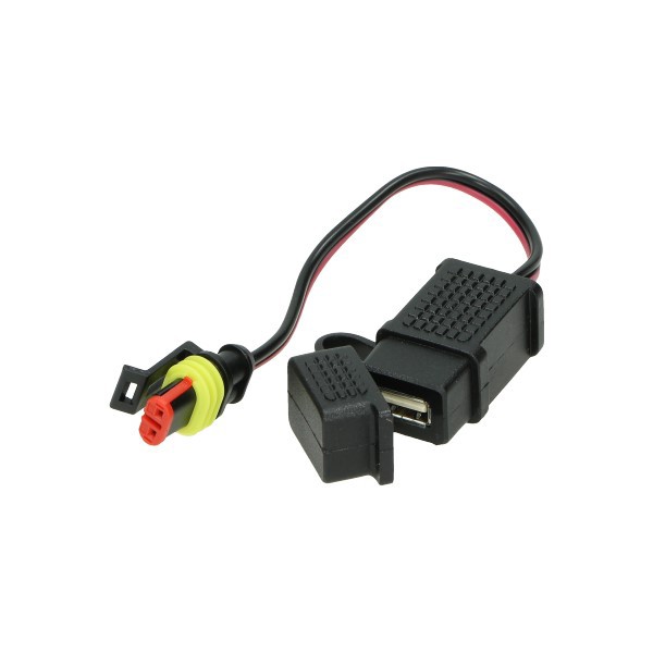 aansluiting Piaggio origineel USB 12v beverly, liberty, typhoon, aprilia, gts 125cc, gts 250cc, gts alle mod., gts super 300cc, mp3, primavera, sprint 1d002753