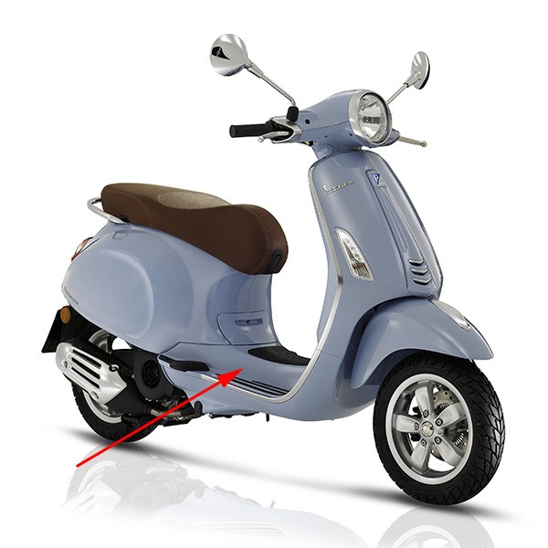 treeplank Piaggio origineel blauw 279/a primavera 67361200t8