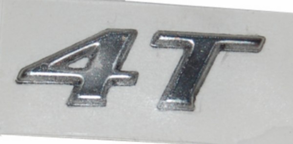 sticker Piaggio origineel woord [4T] zijscherm aluminium lx 4t 656222