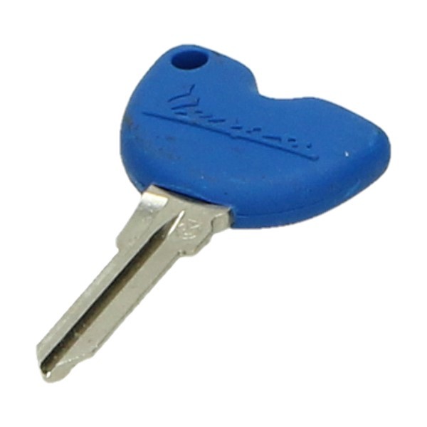 sleutel Piaggio origineel blind met transponder primavera, sprint, et4, gts 250cc, gts super 300cc, lx 125cc 1b004718