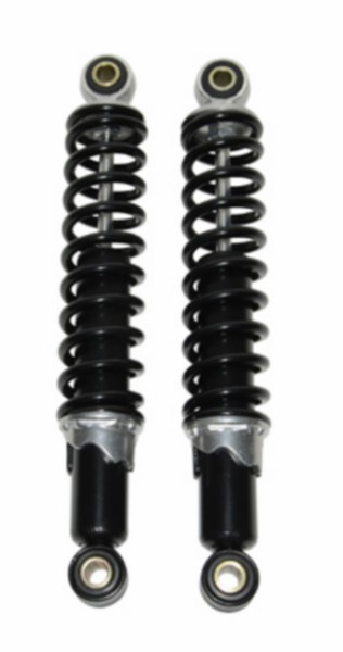 schokbrekerset DMP 300mm zwart camino, citta, puch maxi, tomos
