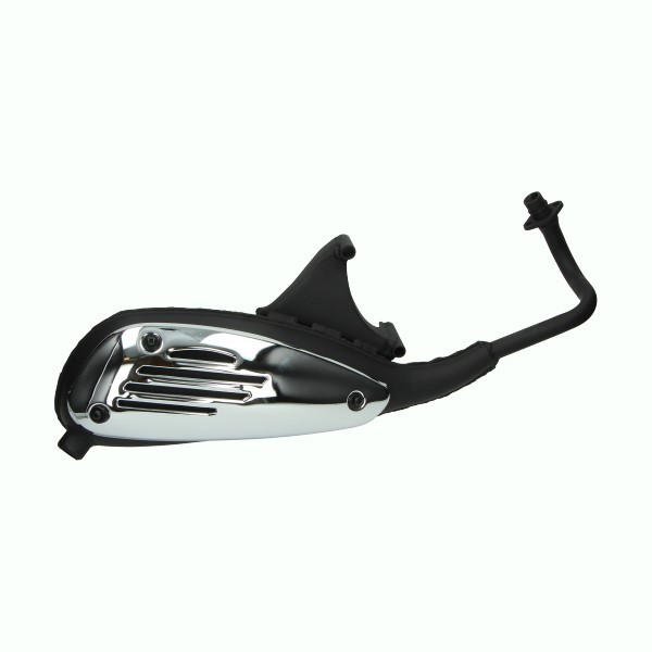 uitlaat origineel model zwart et4, fly new 2012, liberty 4t, lx 4t, primavera, sprint, vespa S 4t-2v