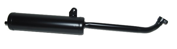 uitlaat origineel model 25km (made in EU) 23.5mm zwart ciao2001