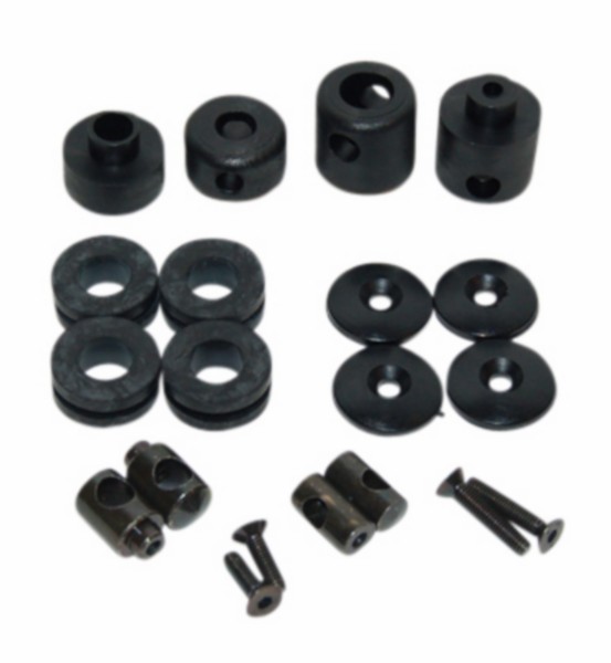 windscherm Piaggio origineel dop set zwart zip2000, et2-et4, vespa lx, vespa S 445809