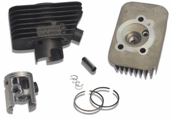 cilinder met kop malossi 65cc 43mm-p10 bromfiets vespa 3118732