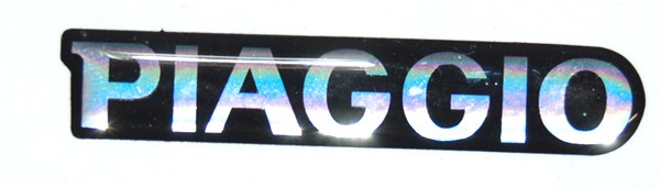 sticker Piaggio origineel woord [piaggio] voorscherm boven achter zip2000 620944