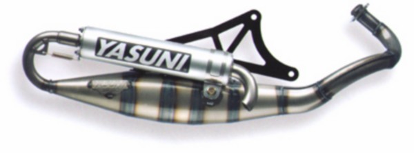 uitlaat yasuni yasuni-R aluminium sco piaggio 2t tub420