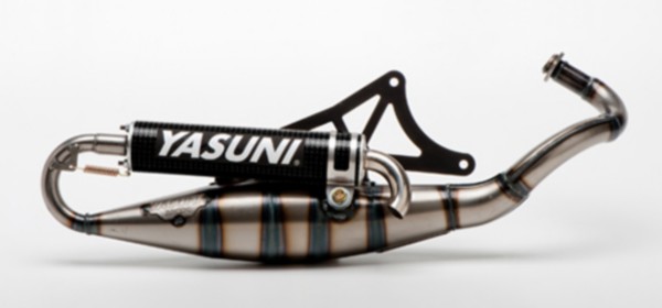 uitlaat yasuni yasuni-R carbon sco piaggio 2t tub420c