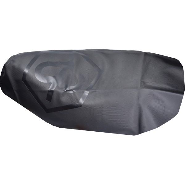 buddydek + logo (made in EU) Piaggio zwart/zwart zip, zip2000sp