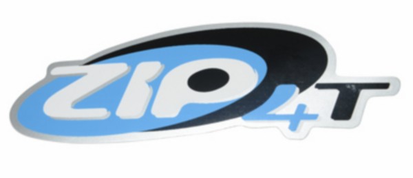 sticker Piaggio origineel zijscherm 4t zip2010 672323