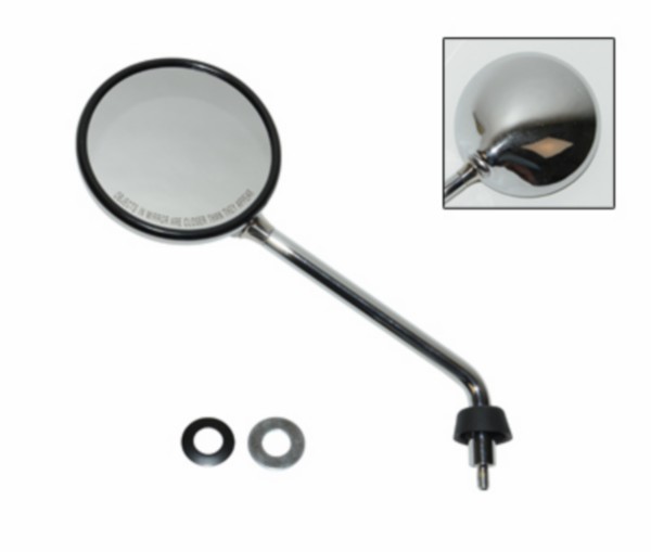 spiegel Piaggio origineel (rechtse draad) links vespa lx cm020404