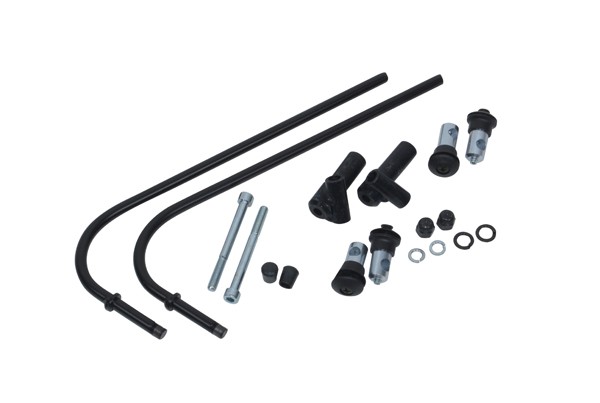 windscherm Regia bevestigingset (made in EU) (voor 41584+42123) zwart zip2000