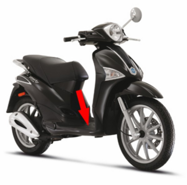 treeplank Piaggio origineel liberty 4t rst 657007000c