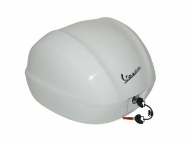 topkoffer Piaggio origineel wit monte 544 primavera, sprint 1b00001600br