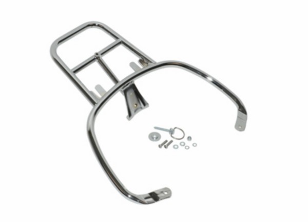 achterdrager Piaggio origineel topkoffer chroom primavera, sprint 1b000815