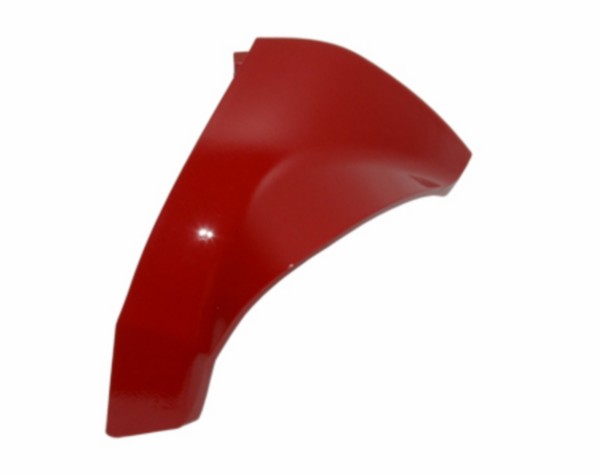 afdekkap Piaggio origineel duo-voetsteun links rood dragon 894 primavera, sprint 1b001011000r7