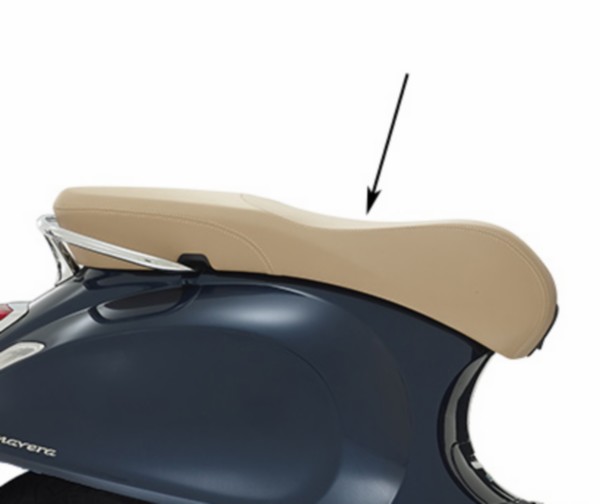 buddyseat Piaggio origineel compleet creme primavera 1b000345000c2
