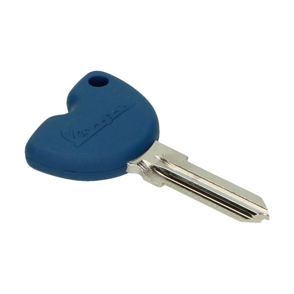 sleutel Piaggio origineel blind met transponder gts, gtv 300, lx 125cc, primavera 4t-4v 1b004812