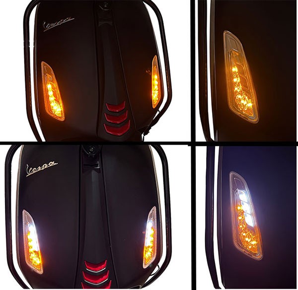 knipperlichtset DMP led dagrijverlichting helder (i-get 37049) voor primavera, sprint